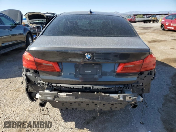 2020 BMW 5 Series 530e with VIN WBAJA9C02LCE53489, listed as a Copart auction lot 56739195 with Not provided miles and Salvage title. Bid and sale history available at DreamBid. Image 6.