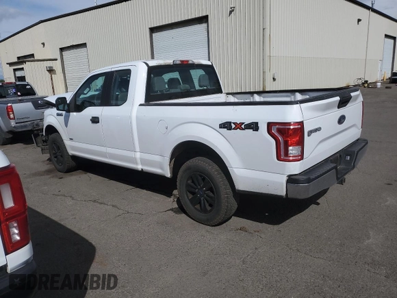 2017 Ford F-150 XL z VIN 1FTEX1EP0HKC92018, wystawiony jako Copart lot #56705705 z przebiegiem 95 283 mil mil oraz Szkoda całkowita • Salvage title. Historia ofert i sprzedaży dostępna na DreamBid. Obrazek 2.