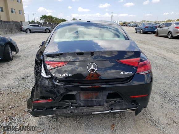 2020 Mercedes-Benz CLS with VIN WDD2J5KB8LA051655, listed as a Copart auction lot 42011193 with 18,558 mi miles. Bid and sale history available at carsss.com. Image 6.