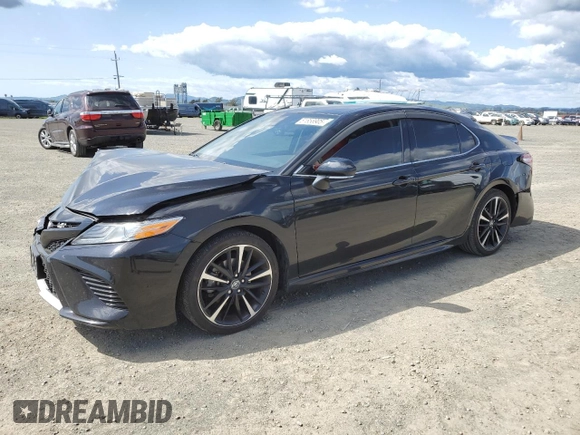 2020 Toyota Camry XSE with VIN 4T1K61AK3LU888412, listed as a Copart auction lot 51858905 with 84,344 mi miles and Salvage Title. Bid and sale history available at DreamBid. Image 1.