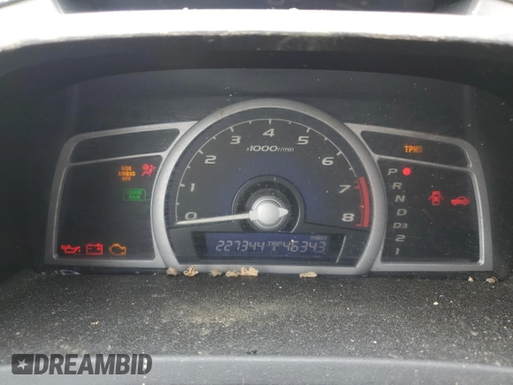 2009 Honda Civic Cpe EX with VIN 2HGFG12859H535303, listed as a Copart auction lot 70314294 with 227,344 mi miles and Salvage Title. Bid and sale history available at carsss.com. Image 9.