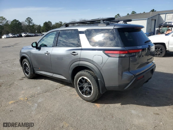 2024 Nissan Pathfinder SV with VIN 5N1DR3BD0RC227124, listed as a Copart auction lot 45140885 with 19,989 mi miles and Salvage Title. Bid and sale history available at carsss.com. Image 2.