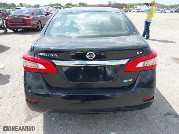 2014 Nissan Sentra SV with VIN 3N1AB7AP6EL619573, listed as a IAAI auction lot 41787844 with 155,569 mi miles. Bid and sale history available at carsss.com. Image 16.