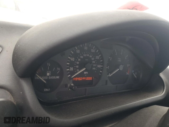 1997 BMW 3 Series 1.9L with VIN 4USCH7320VLB80935, listed as a Copart auction lot 47020925 with 149,450 mi miles and Salvage Title. Bid and sale history available at carsss.com. Image 9.