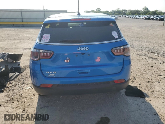 2023 Jeep Compass Sport with VIN 3C4NJDANXPT558715, listed as a Copart auction lot 59988085 with Not provided miles and Salvage title. Bid and sale history available at DreamBid. Image 6.