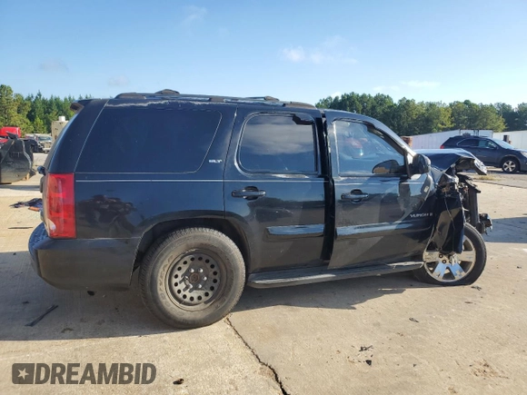 2007 GMC Yukon SLT with VIN 1GKFK13077J140514, listed as a Copart auction lot 72272084 with Not Provided miles and Salvage Title. Bid and sale history available at DreamBid. Image 3.