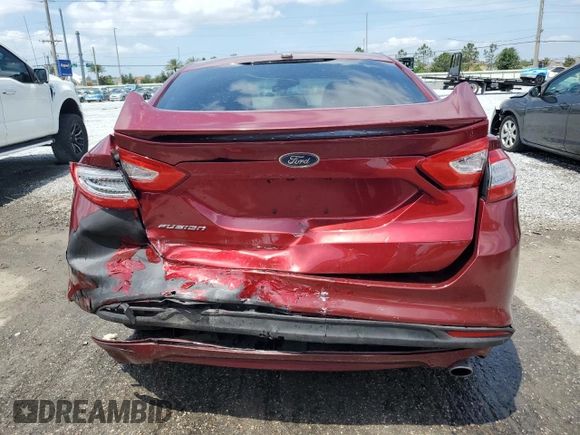 2016 Ford Fusion S with VIN 3FA6P0G76GR102508, listed as a Copart auction lot 53640045 with 176,952 mi miles and Salvage Title. Bid and sale history available at carsss.com. Image 6.