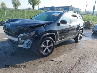 2022 Jeep Cherokee Limited with VIN 1C4PJMDX1ND520783, listed as a IAAI auction lot 41989564 with 55,947 mi miles and . Bid and sale history available at DreamBid. Image 22.