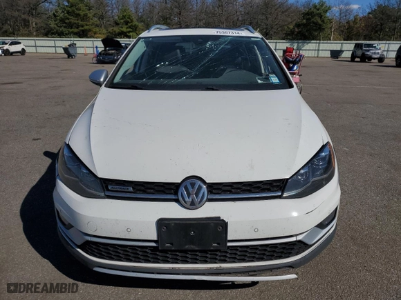 2018 Volkswagen Golf Alltrack S with VIN 3VWH17AU5JM755196, listed as a Copart auction lot 75307314 with 55,417 mi miles and Salvage Title. Bid and sale history available at carsss.com. Image 5.