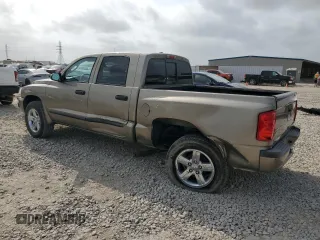 2007 Dodge Dakota SLT with VIN 1D7HE48K27S137317, listed as a Copart auction lot 51708435 with 120,707 mi miles and Salvage Title. Bid and sale history available at carsss.com. Image 2.