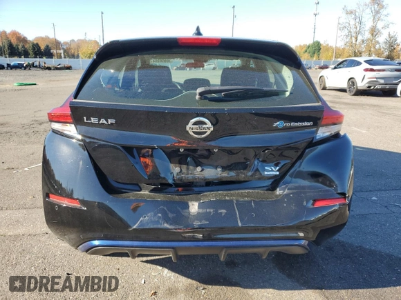 2020 Nissan LEAF SV Plus with VIN 1N4BZ1CP4LC311260, listed as a Copart auction lot 78958284 with 33,684 mi miles and Salvage Title. Bid and sale history available at DreamBid. Image 6.