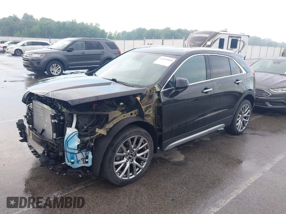 2020 Cadillac XT4 FWD Premium Luxury with VIN 1GYFZCR49LF049541, listed as a IAAI auction lot 42249189 with 62,846 mi miles and . Bid and sale history available at DreamBid. Image 18.