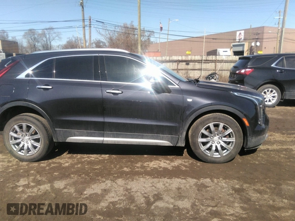 2023 Cadillac XT4 AWD Premium Luxury with VIN 1GYFZDR41PF106391, listed as a IAAI auction lot 41754756 with 25,499 mi miles and . Bid and sale history available at carsss.com. Image 13.