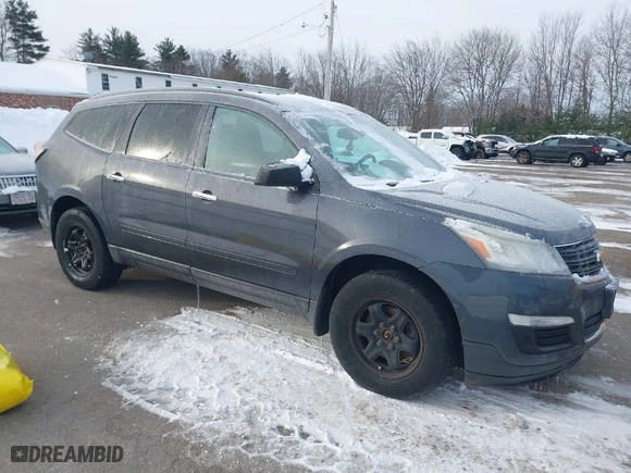2013 Chevrolet Traverse LS with VIN 1GNKRFED5DJ241654, listed as a IAAI auction lot 41504470 with NaN miles. Bid and sale history available at carsss.com. Image 1.
