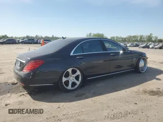 2015 Mercedes-Benz S-Class S 550 with VIN WDDUG8FB1FA122556, listed as a Copart auction lot 54328205 with 0 mi miles and Clean Title. Bid and sale history available at carsss.com. Image 3.