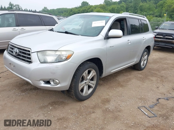 2008 Toyota Highlander Sport with VIN JTEES43AX82033014, listed as a IAAI auction lot 42517366 with 245,368 mi miles and . Bid and sale history available at DreamBid. Image 17.