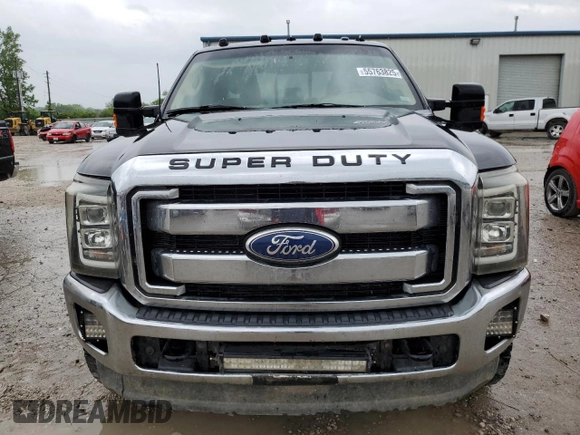 2011 Ford F-350 XL with VIN 1FT8W3BT3BEA90065, listed as a Copart auction lot 55763825 with 394,704 mi miles and Salvage title. Bid and sale history available at DreamBid. Image 5.