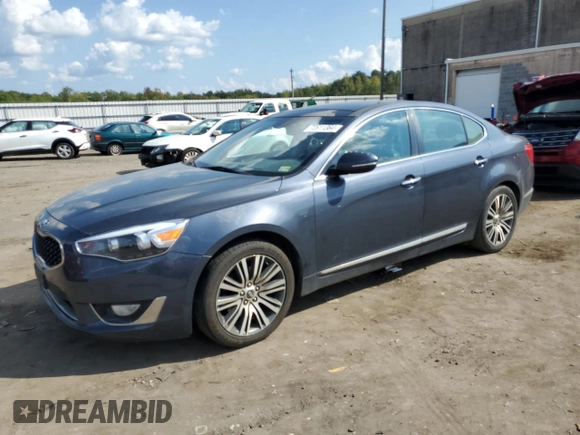 2015 Kia Cadenza Premium with VIN KNALN4D76F5173138, listed as a Copart auction lot 72611364 with 174,028 mi miles and Clean Title. Bid and sale history available at carsss.com. Image 1.