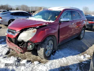 2013 Chevrolet Equinox LTZ with VIN 2GNFLFE30D6136690, listed as a Copart auction lot 41534555 with 0 mi miles and Salvage Title. Bid and sale history available at carsss.com. Image 1.