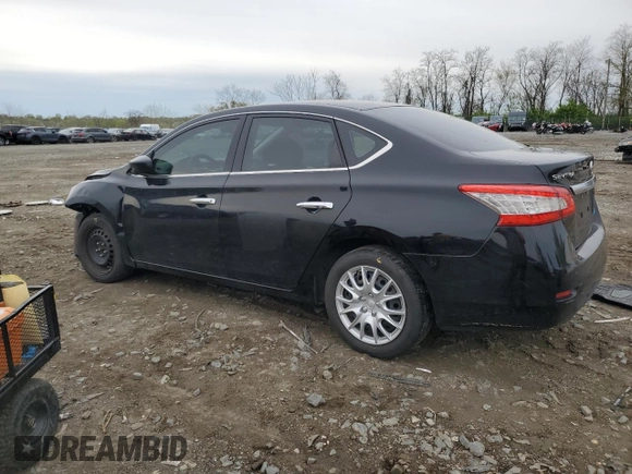 2014 Nissan Sentra S with VIN 3N1AB7AP0EY260613, listed as a Copart auction lot 53200525 with 150,037 mi miles and Salvage Title. Bid and sale history available at DreamBid. Image 2.