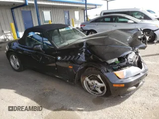 1996 BMW 3-Series Z3 with VIN 4USCH7328TLB69422, listed as a Copart auction lot 48329065 with 113,187 mi miles and Salvage Title. Bid and sale history available at carsss.com. Image 4.