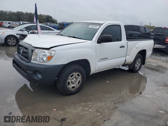 2006 Toyota Tacoma with VIN 5TENX22N56Z244760, listed as a Copart auction lot 46636685 with 205,983 mi miles and Salvage Title. Bid and sale history available at carsss.com. Image 1.