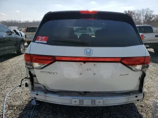 2014 Honda Odyssey Touring with VIN 5FNRL5H9XEB036821, listed as a Copart auction lot 49167125 with 169,472 mi miles and Salvage Title. Bid and sale history available at carsss.com. Image 6.