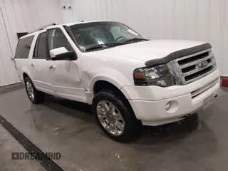 2014 Ford Expedition EL Limited with VIN 1FMJK2A5XEEF49036, listed as a IAAI auction lot 41379610 with 203,282 mi miles. Bid and sale history available at carsss.com. Image 1.