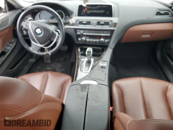 2016 BMW 6 Series 640i with VIN WBA6D0C56GG432211, listed as a Copart auction lot 60895154 with 81,737 mi miles and Salvage Title. Bid and sale history available at carsss.com. Image 8.