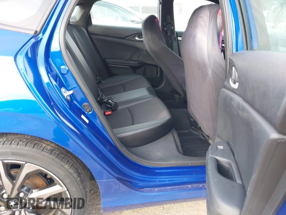 2019 Honda Civic Sedan Sport with VIN 2HGFC2F83KH592715, listed as a IAAI auction lot 41609225 with 1 mi miles. Bid and sale history available at carsss.com. Image 8.