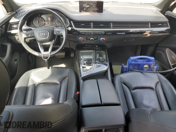 2019 Audi Q7 Premium with VIN WA1AAAF78KD012771, listed as a Copart auction lot 56927625 with 93,806 mi miles and Salvage title. Bid and sale history available at DreamBid. Image 8.