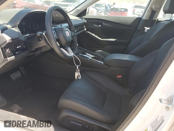2024 Honda Accord Touring с VIN 1HGCY2F8XRA063808, выставлен на аукционе Copart как лот 52920665 с пробегом 7 813 миль миль и Списание • Salvage title. История ставок и продаж доступна на DreamBid. Изображение 7.