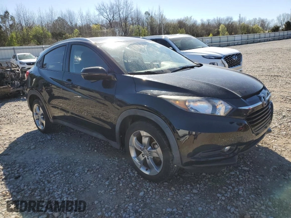 2016 Honda HR-V EX-L w/Navi with VIN 3CZRU6H74GM761423, listed as a Copart auction lot 48265645 with 129,272 mi miles and Salvage Title. Bid and sale history available at carsss.com. Image 4.