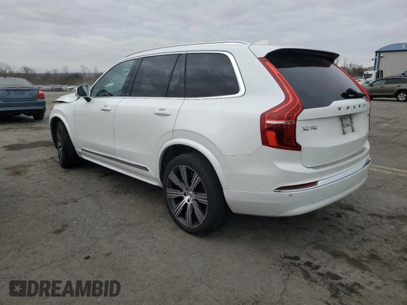 2023 Volvo XC90 Ultimate with VIN YV4062PA5P1937842, listed as a Copart auction lot 80275964 with 0 mi miles and Salvage Title. Bid and sale history available at carsss.com. Image 2.