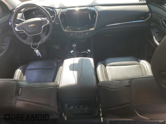 2020 Chevrolet Traverse Premier with VIN 1GNEVKKW3LJ259754, listed as a Copart auction lot 45527334 with 43,057 mi miles and Salvage Title. Bid and sale history available at carsss.com. Image 8.