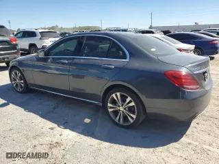 2015 Mercedes-Benz C-Class C 300 with VIN 55SWF4JB8FU056616, listed as a Copart auction lot 49877395 with 126,955 mi miles and Salvage Title. Bid and sale history available at carsss.com. Image 2.