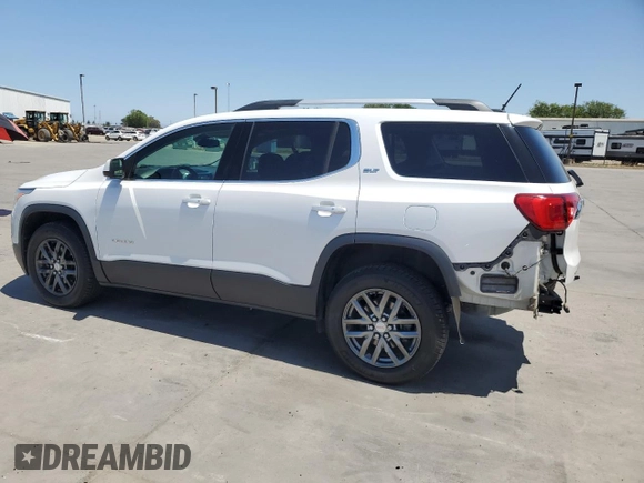 2018 GMC Acadia SLT with VIN 1GKKNMLSXJZ149886, listed as a Copart auction lot 57349045 with 60,792 mi miles and Salvage title. Bid and sale history available at DreamBid. Image 2.