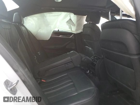 2019 BMW 5 Series M550i xDrive with VIN WBAJB9C58KB287991, listed as a Copart auction lot 53206135 with Not provided miles and Salvage title. Bid and sale history available at DreamBid. Image 11.