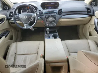 2014 Acura RDX Tech Pkg with VIN 5J8TB3H53EL002695, listed as a Copart auction lot 46033125 with 186,300 mi miles and Salvage Title. Bid and sale history available at carsss.com. Image 8.