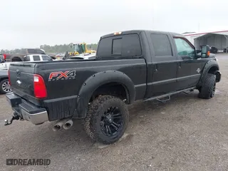 2015 Ford Super Duty F-250 SRW Lariat with VIN 1FT7W2BT7FED63648, listed as a IAAI auction lot 41988979 with 112,493 mi miles. Bid and sale history available at carsss.com. Image 4.