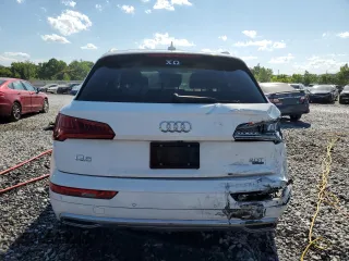 2018 Audi Q5 Premium Plus with VIN WA1BNAFY0J2056212, listed as a Copart auction lot 57996285 with 52,980 mi miles and Salvage title. Bid and sale history available at DreamBid. Image 6.