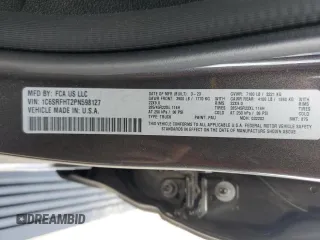 2023 Ram 1500 Limited with VIN 1C6SRFHT2PN598127, listed as a Copart auction lot 49065505 with 31,761 mi miles and Salvage title. Bid and sale history available at DreamBid. Image 14.