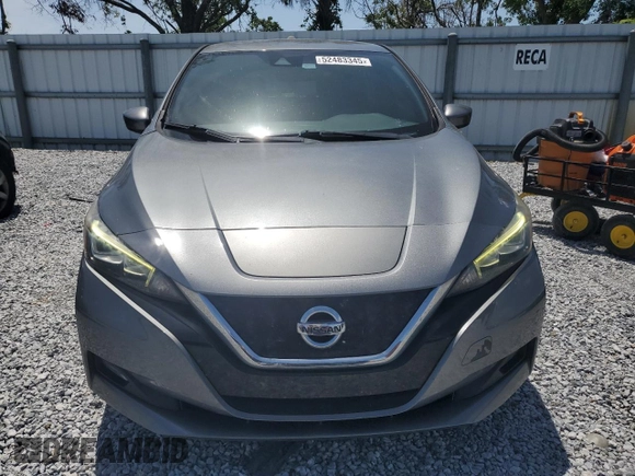 2018 Nissan LEAF S with VIN 1N4AZ1CP2JC301612, listed as a Copart auction lot 52483345 with 99,276 mi miles and Non Repairable. Bid and sale history available at DreamBid. Image 5.