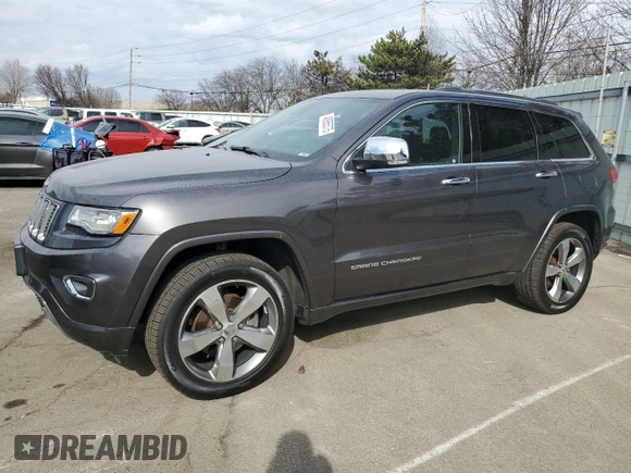 2016 Jeep Grand Cherokee High Altitude with VIN 1C4RJFCG1GC343411, listed as a Copart auction lot 48955575 with 104,755 mi miles and Salvage Title. Bid and sale history available at carsss.com. Image 1.