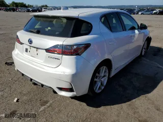 2015 Lexus CT 200h Hybrid with VIN JTHKD5BH5F2211090, listed as a Copart auction lot 57936572 with 0 mi miles. Bid and sale history available at carsss.com. Image 4.