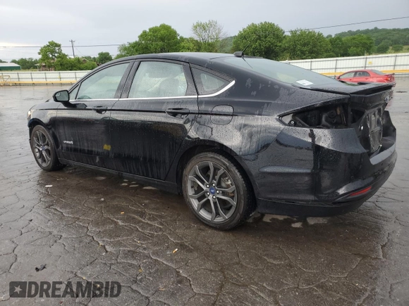 2018 Ford Fusion SE z VIN 3FA6P0LU9JR185726, wystawiony jako Copart lot #55471585 z przebiegiem 76 651 mil mil oraz Szkoda całkowita • Salvage title. Historia ofert i sprzedaży dostępna na DreamBid. Obrazek 2.