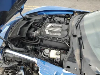 2016 Chevrolet Corvette Z06 3LZ with VIN 1G1YT2D60G5610605, listed as a Copart auction lot 83361134 with 23,939 mi miles and Salvage Title. Bid and sale history available at carsss.com. Image 11.
