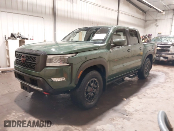 2022 Nissan Frontier S with VIN 1N6ED1EK9NN669417, listed as a IAAI auction lot 41173810 with 19,513 mi miles. Bid and sale history available at carsss.com. Image 2.