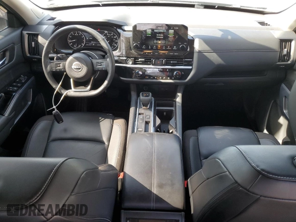 2024 Nissan Pathfinder SL with VIN 5N1DR3CB0RC236113, listed as a Copart auction lot 61396645 with 22,942 mi miles and Salvage title. Bid and sale history available at DreamBid. Image 8.