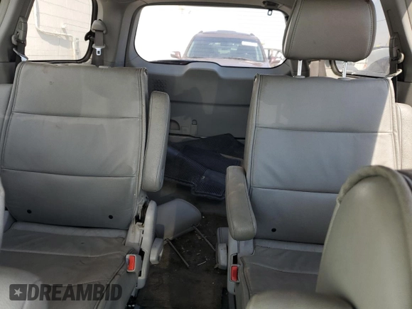 2005 Nissan Quest SL with VIN 5N1BV28U25N102483, listed as a Copart auction lot 69293754 with 0 mi miles and Salvage Title. Bid and sale history available at carsss.com. Image 10.